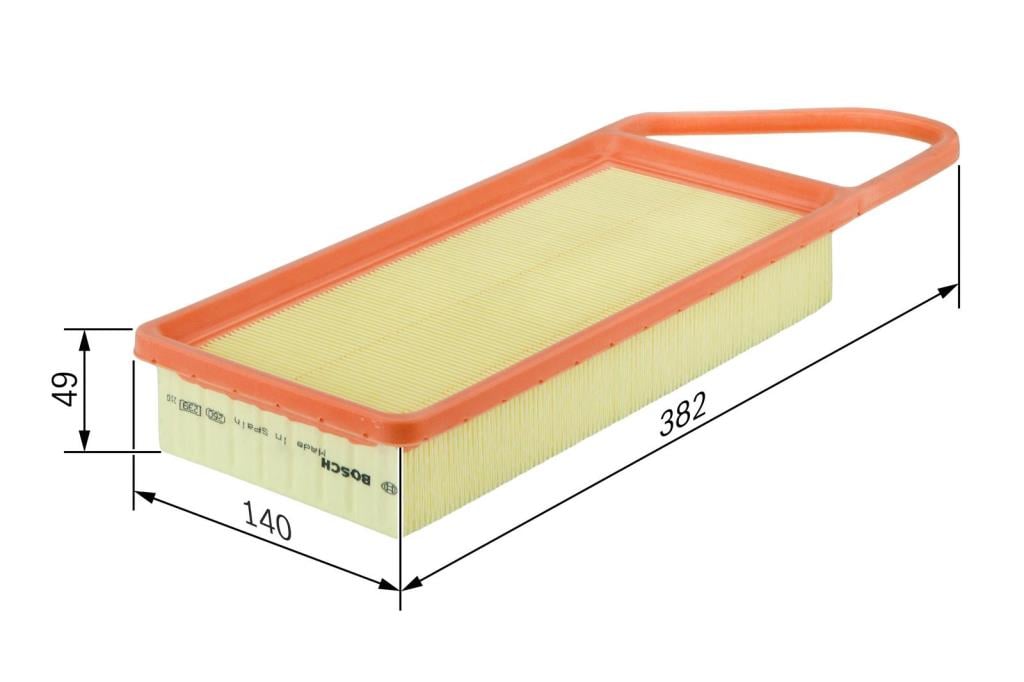Filtre à air BOSCH ref. 1 457 433 076