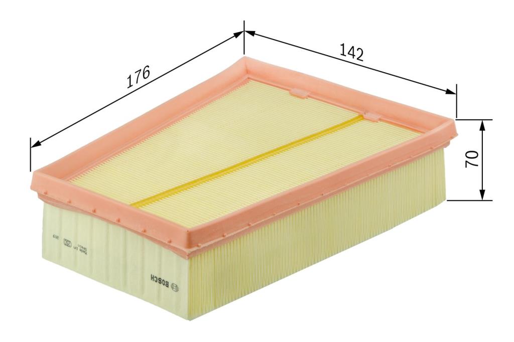 Filtre à air BOSCH ref. 1 457 433 529