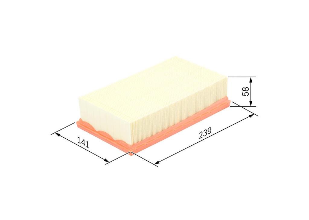 Filtre à air BOSCH 1 457 433 595