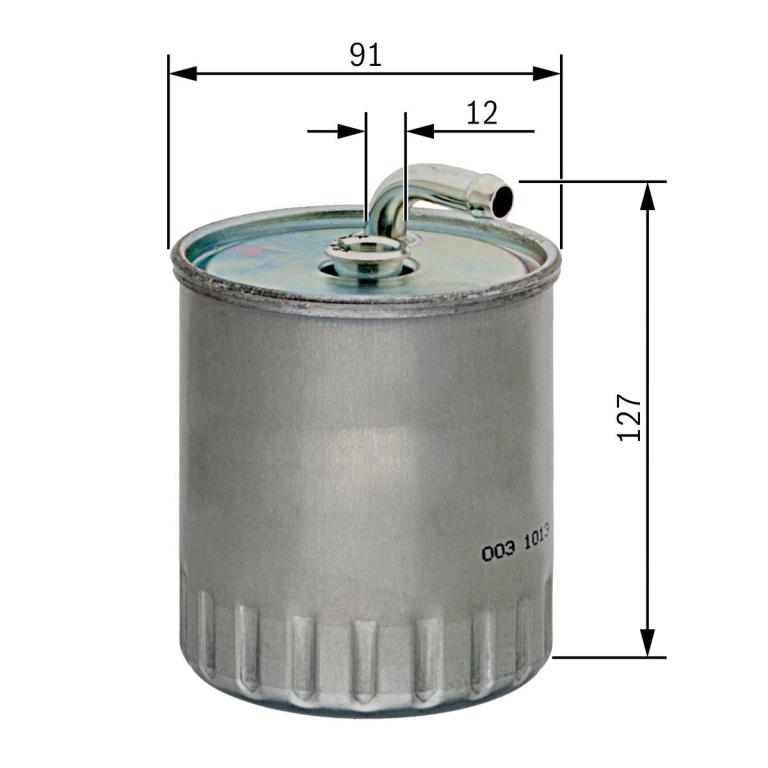 Filtre à carburant (Filtre à gasoil) BOSCH 1 457 434 416