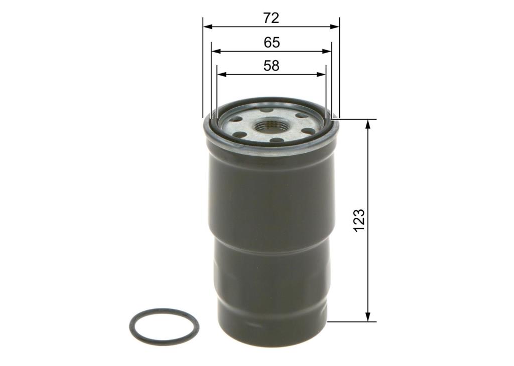 Filtro de combustível BOSCH ref. 1 457 434 440