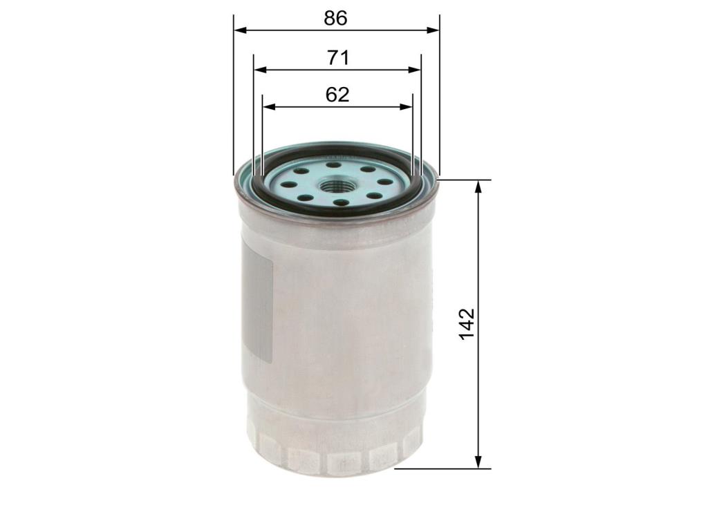 Filtre à carburant (Filtre à gasoil) BOSCH ref. 1 457 434 511
