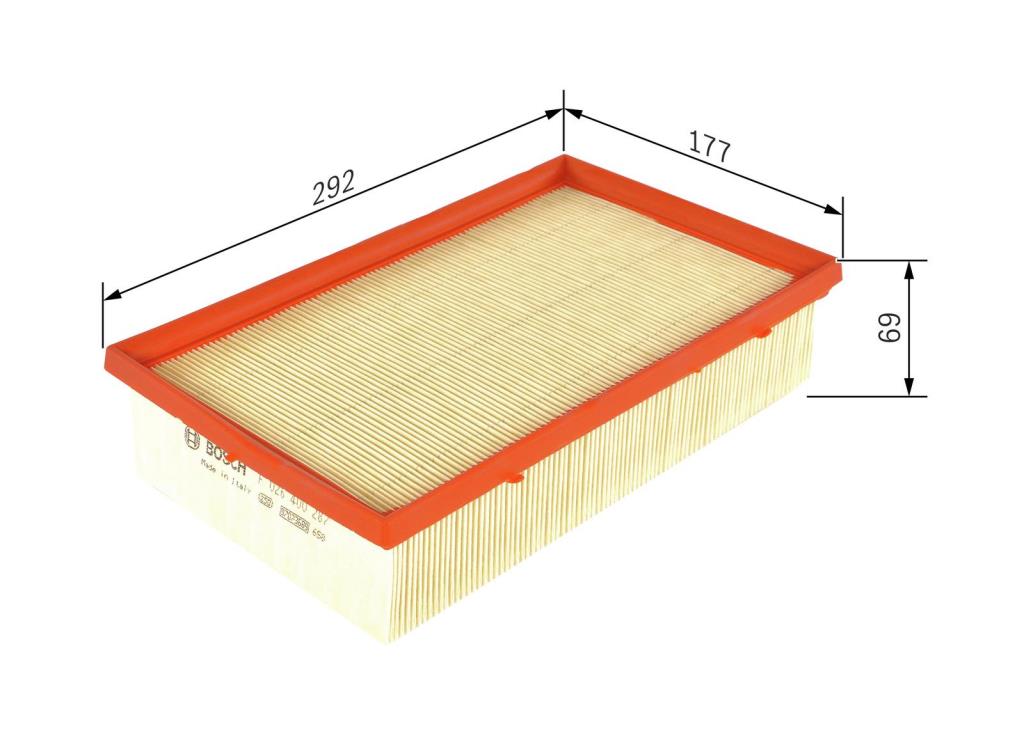 Filtro de ar BOSCH ref. F 026 400 287
