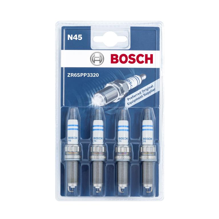 Jeu de 4 bougies d'allumage BOSCH ref. 0 242 140 805
