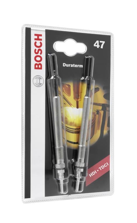 Jeu de 2 bougies de préchauffage BOSCH ref. 0 250 204 905
