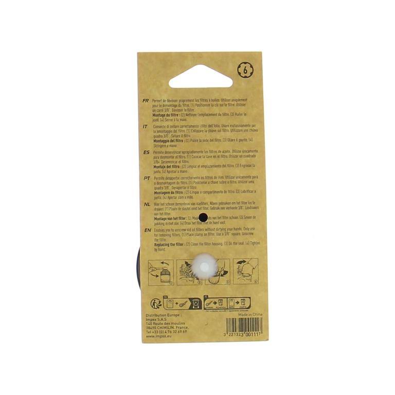 Clé pour filtre à huile XLTECH ref. 300111