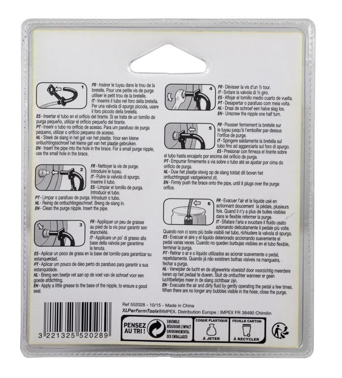 Sistema de purga XLPT ref. 552028