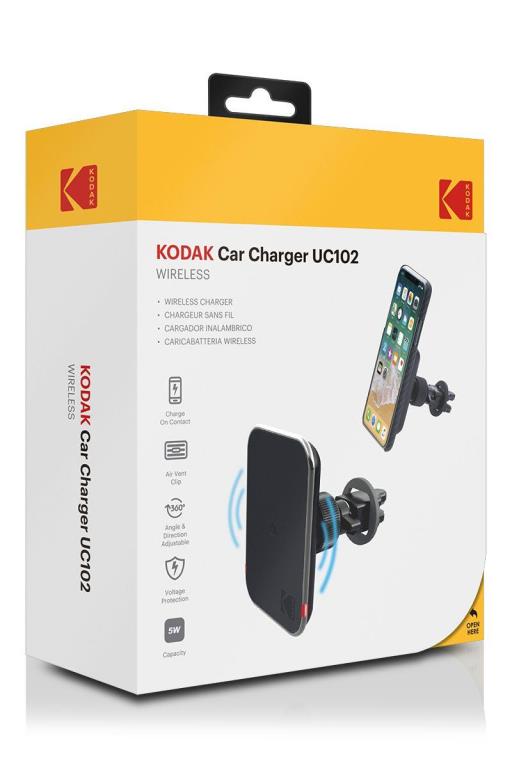 Chargeur smartphone par induction Kodak KODUC102