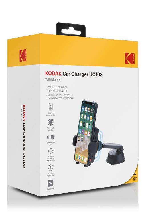 Cargador de inducción para smartphone Kodak ref. KODUC103