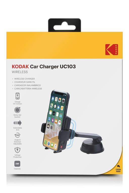 Cargador de inducción para smartphone Kodak ref. KODUC103