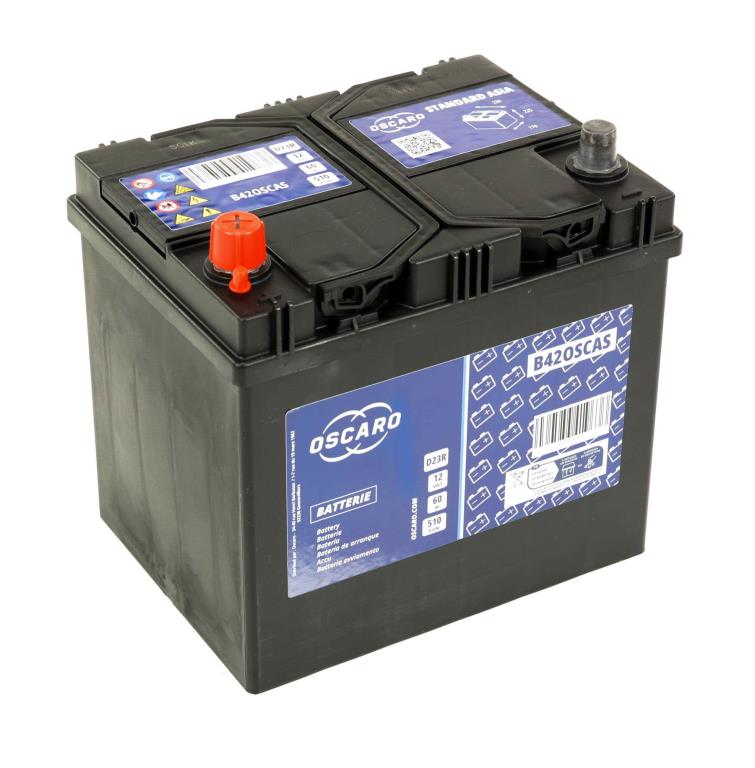 Batterie (de voiture) OSCARO 60.0 - ref. B42OSCAS