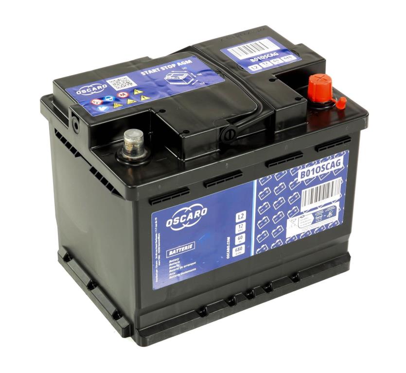 Batterie (de voiture) OSCARO 60.0 - ref. B01OSCAG