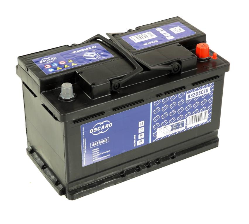 Batterie (de voiture) OSCARO 80.0 - ref. B32OSCEU