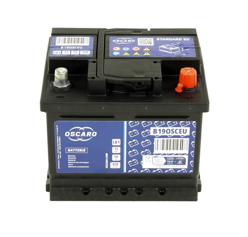 Batterie (de voiture) OSCARO 50.0 - ref. B19OSCEU