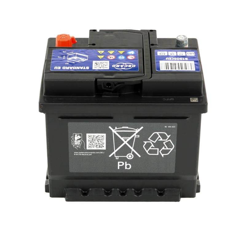Batterie (de voiture) OSCARO 50.0 - ref. B19OSCEU