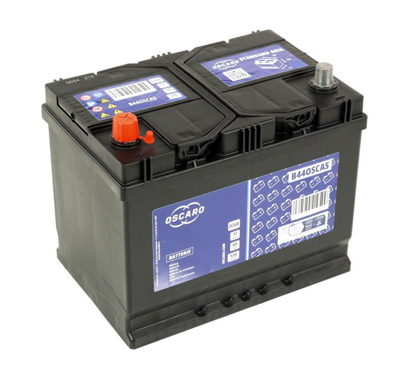 Batterie (de voiture) OSCARO 68.0 - ref. B44OSCAS
