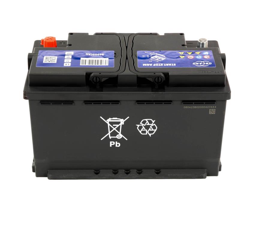 Batterie (de voiture) OSCARO 80.0 - ref. B03OSCAG
