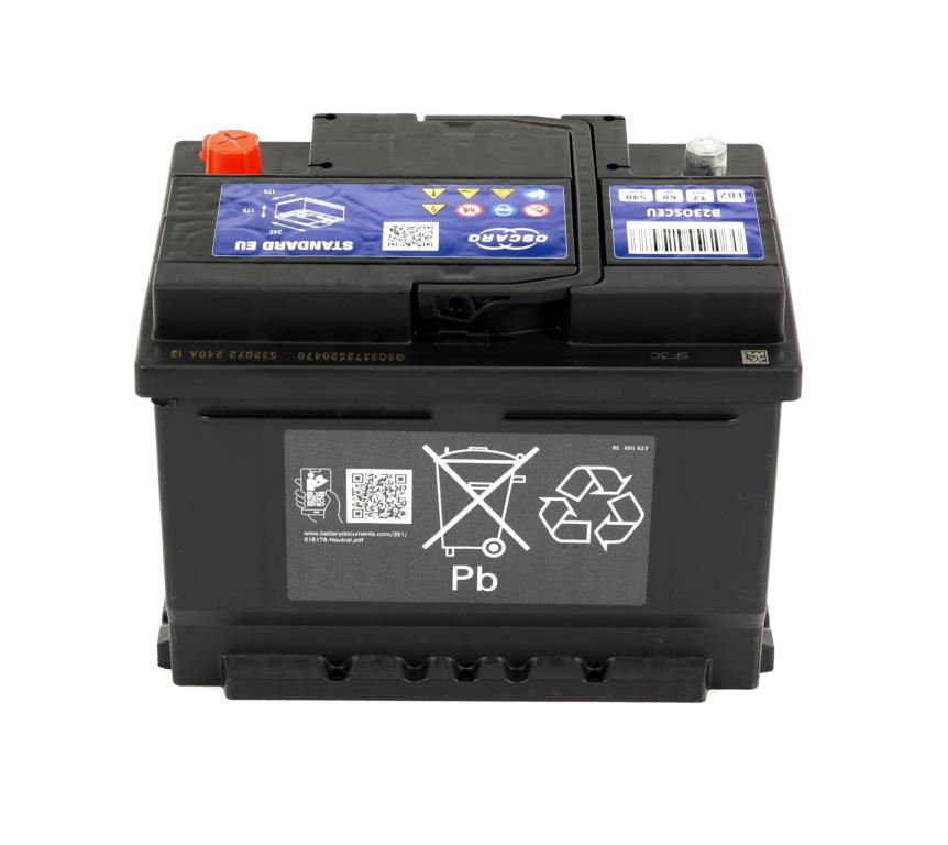 Batterie (de voiture) OSCARO 60.0 - ref. B23OSCEU