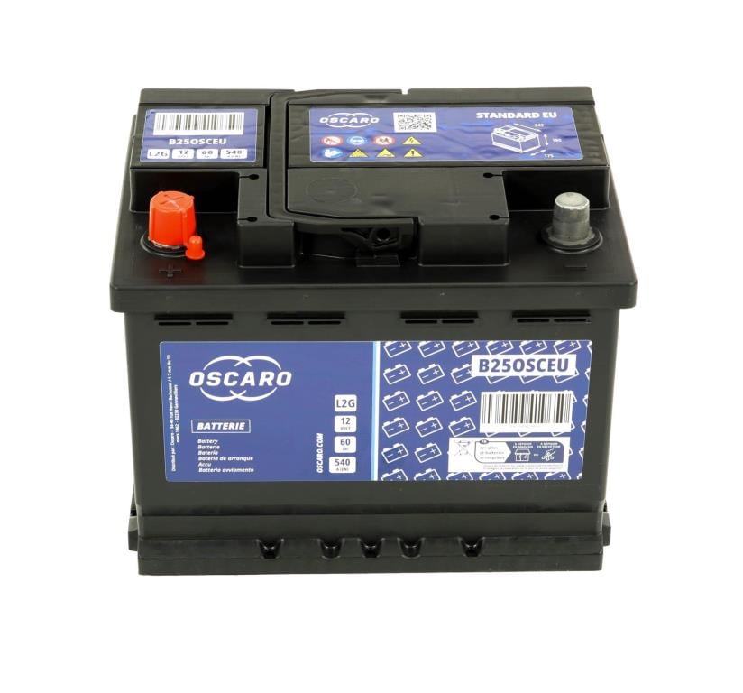 Batterie (de voiture) OSCARO 60.0 - ref. B25OSCEU