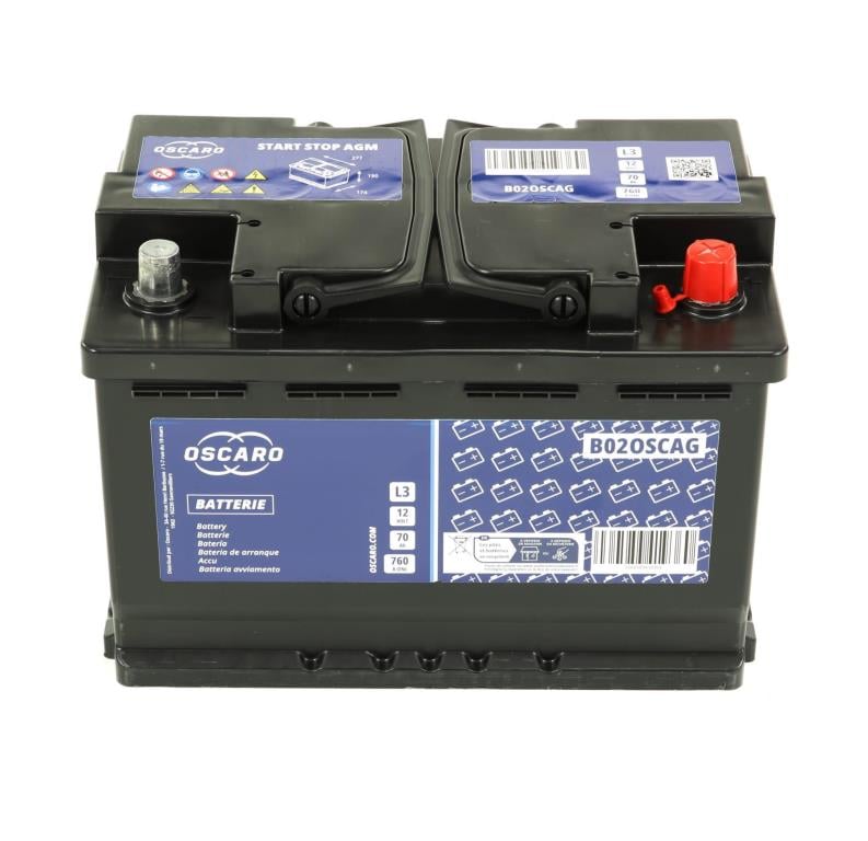 Batterie (de voiture) OSCARO 70.0 - ref. B02OSCAG