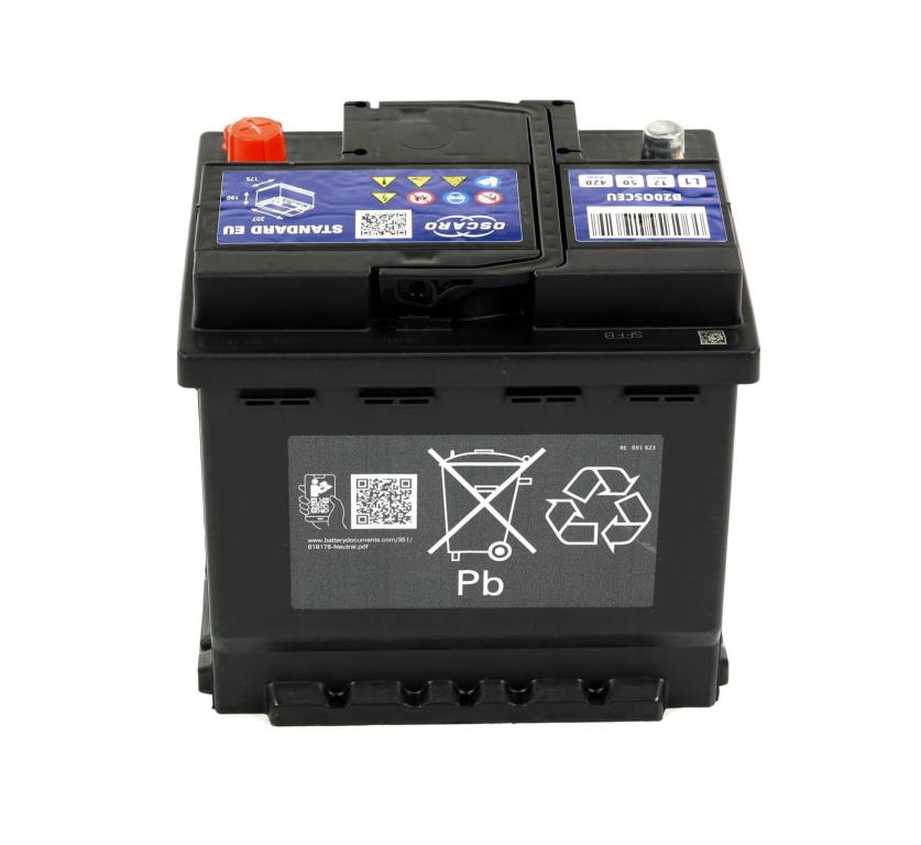Batterie (de voiture) OSCARO 50.0 - ref. B20OSCEU