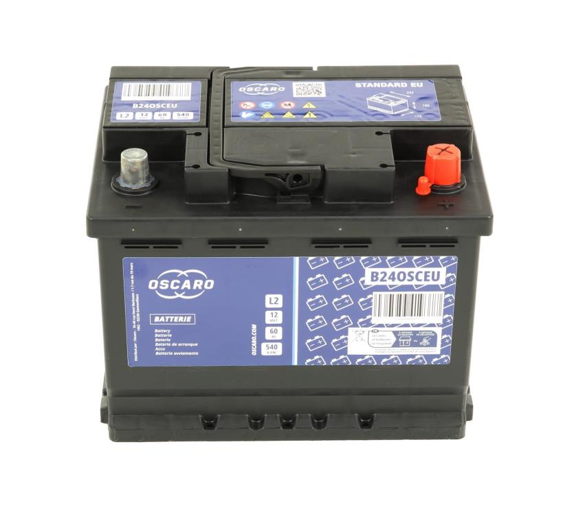 Batterie (de voiture) OSCARO 60.0 - ref. B24OSCEU
