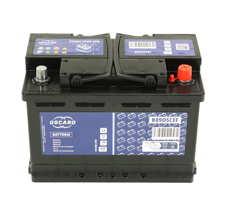 Batterie (de voiture) OSCARO 70.0 - ref. B09OSCEF