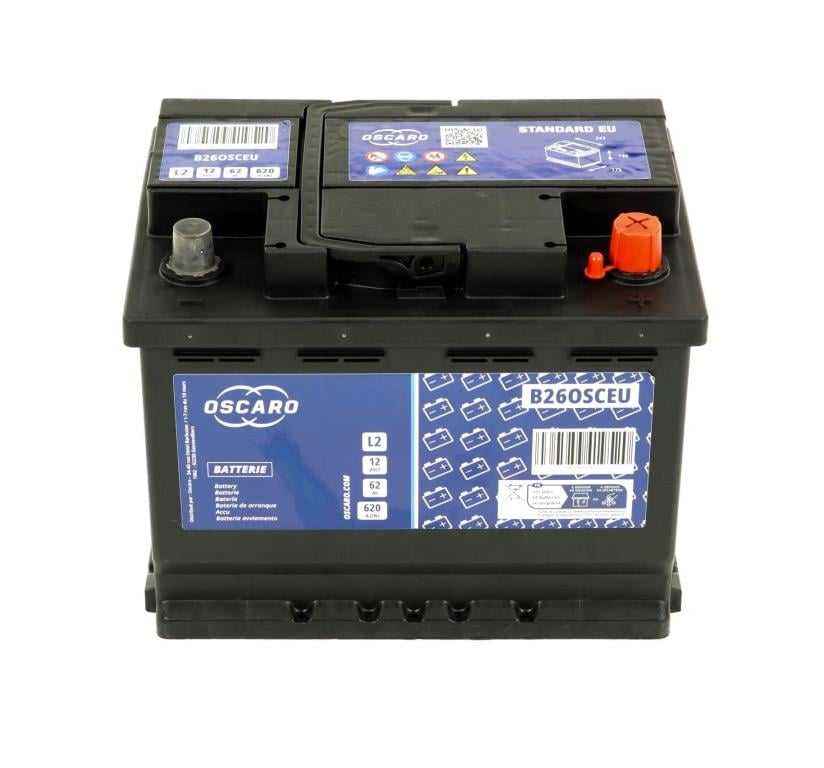 Batterie (de voiture) OSCARO 62.0 - ref. B26OSCEU