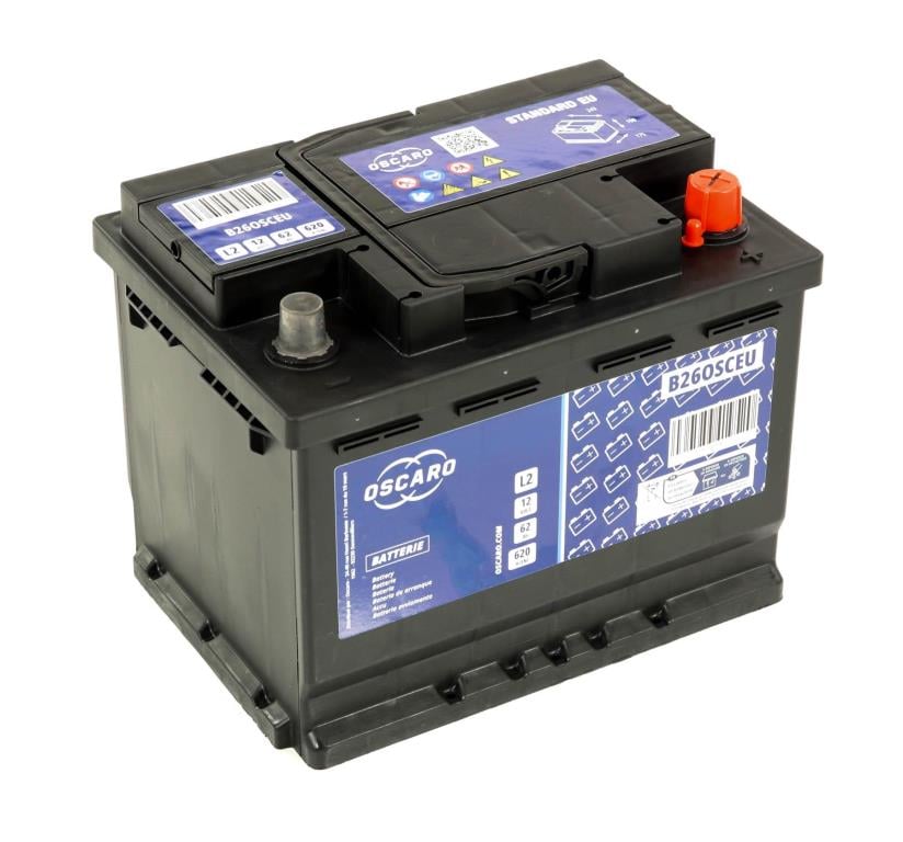Batterie (de voiture) OSCARO 62.0 - ref. B26OSCEU