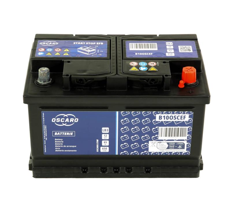 Batterie (de voiture) OSCARO 65.0 - ref. B10OSCEF