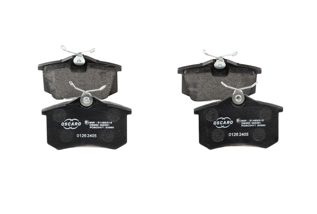 Jeu de 4 plaquettes de frein OSCARO ref. POSC0471