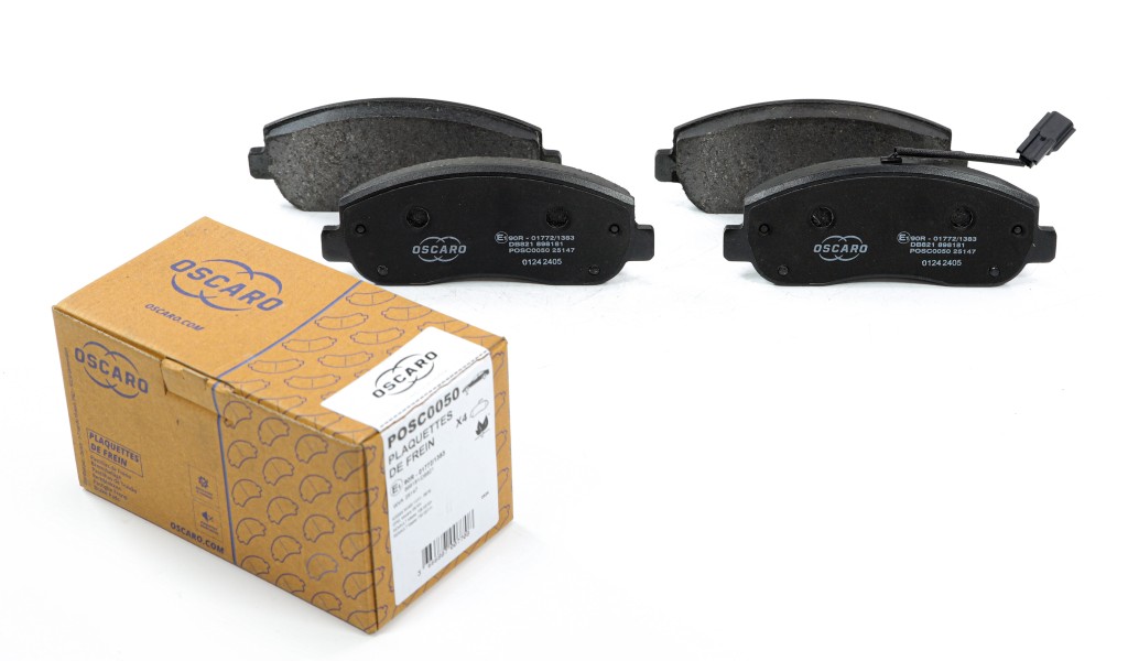 Jeu de 4 plaquettes de frein OSCARO ref. POSC0050