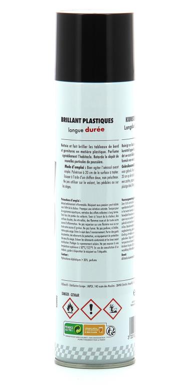 Nettoyant Plastiques XL CLEAN ref. 20002