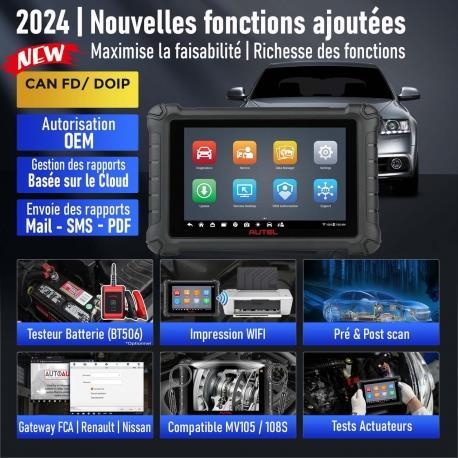 Outil de diagnostic multimarque (Valise diagnostic, obd2) AUTEL MaxiCHECK - ref. MX900