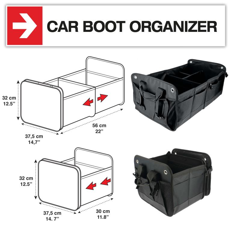 Organiseur de rangement (Rangement voiture) CAR + ref. 2808034