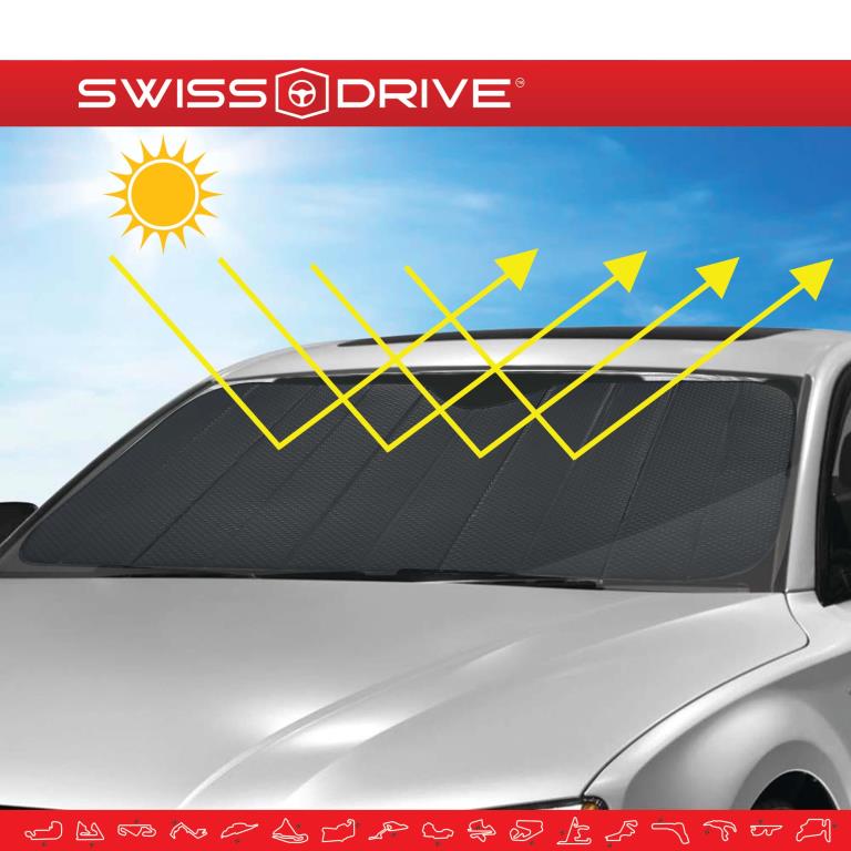 Pare-soleil CAR + ref. MATTBLK