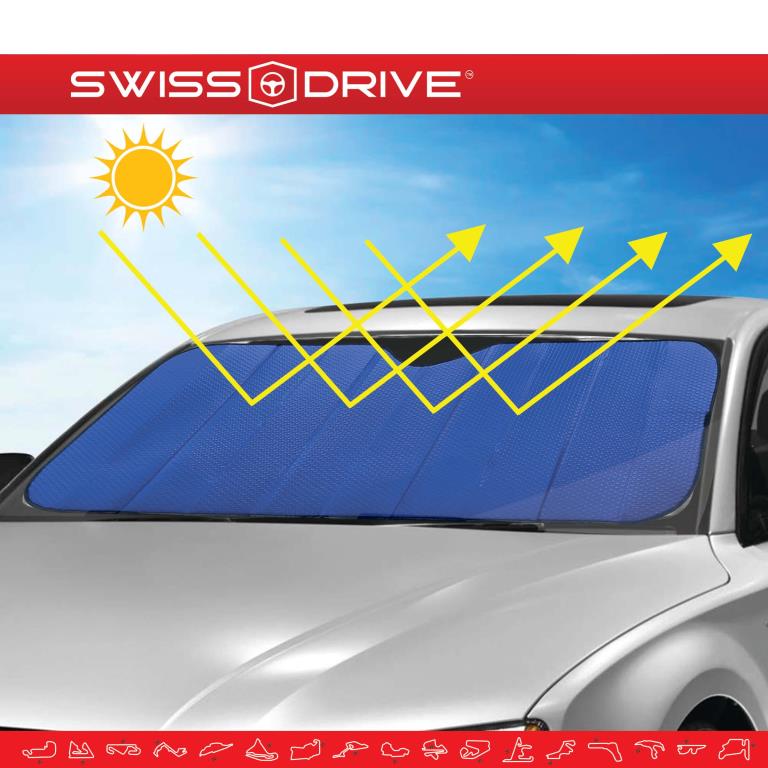 Pare-soleil CAR + ref. MATTBLU