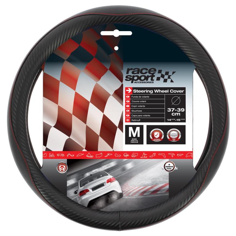 Couvre-volant (Housse volant) RACE SPORT ref. 2505BK1