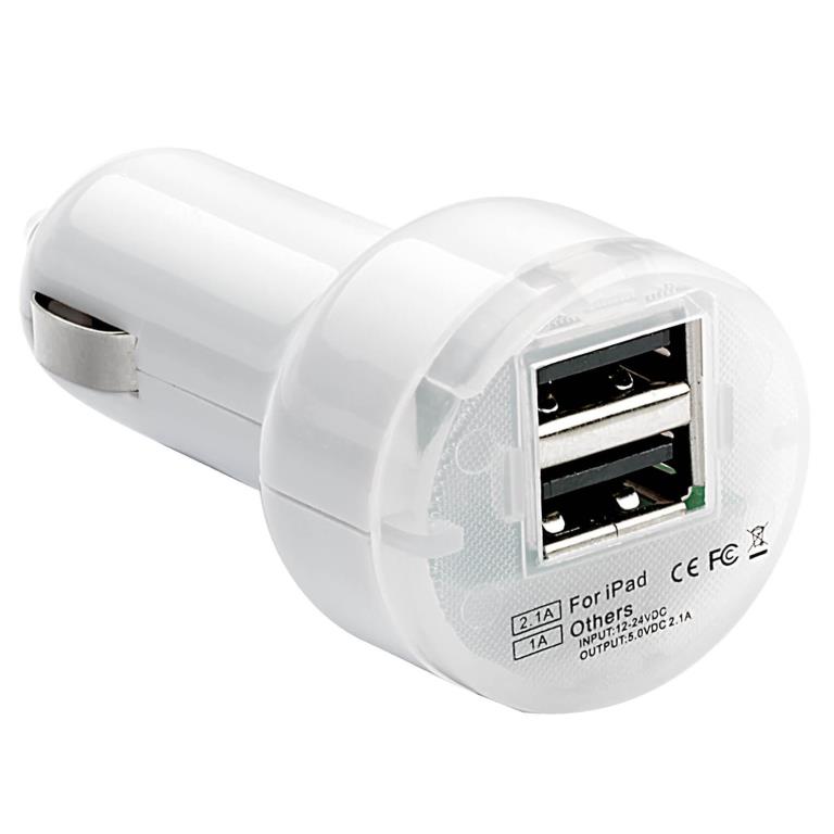 Chargeur allume-cigare PULSE USB100W