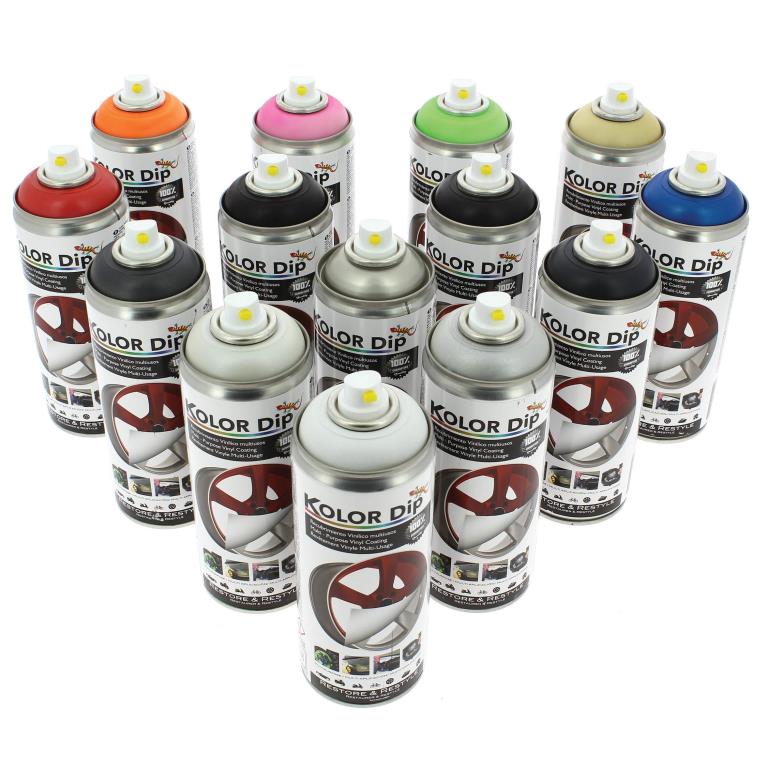 Peinture universelle (Bombe peinture) KOLOR DIP KD10001