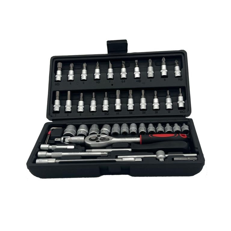 Coffret mixte cliquets et douilles PLANET TECH ref. 407029