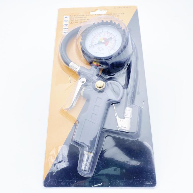 Gonfleur - manomètre gradué (Gonfleur pneus) PLANET TECH 503017