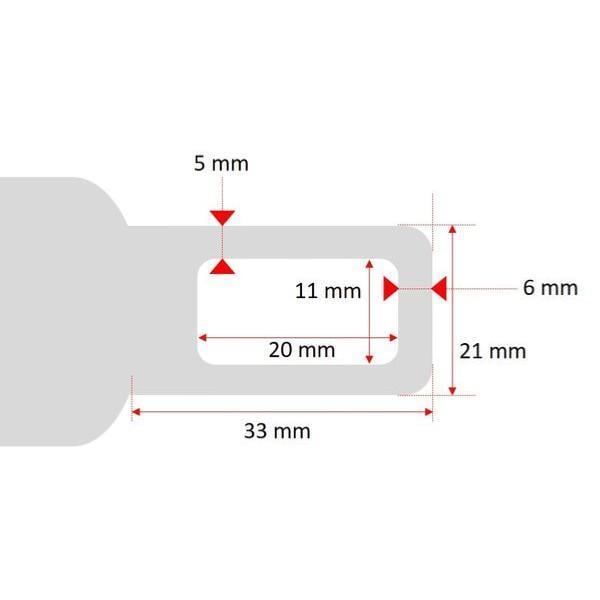 Ceinture de fixation (Sangle d'arrimage) ABC PARTS ref. KS1203