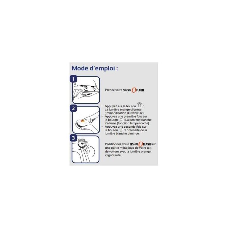Balise de signalisation SIGNALOFLASH ref. OPSIGNALOFLASH