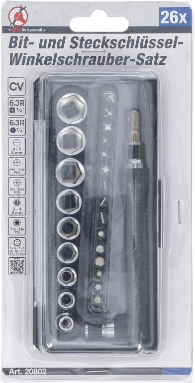 Coffret d'embouts BGS DIY 20802