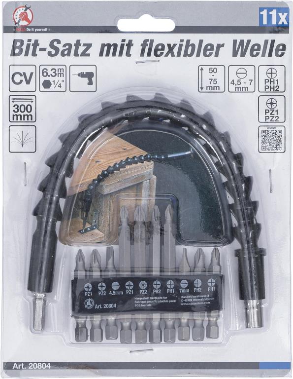 Coffret d'embouts BGS DIY 20804