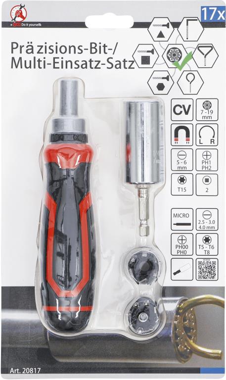 Coffret d'embouts BGS DIY 20817