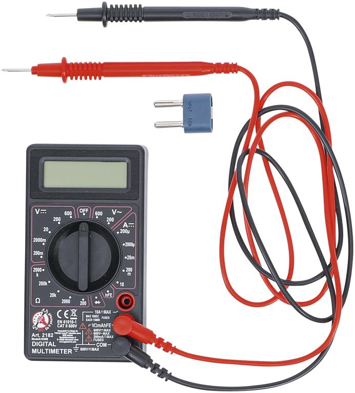 Multimètre digital BGS DIY ref. 2182