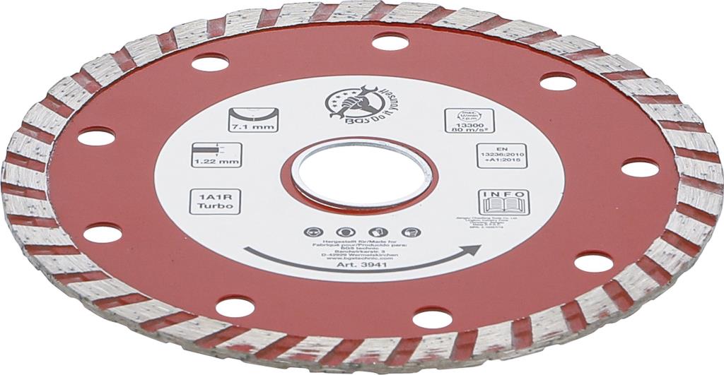Disques de coupe BGS DIY 3941