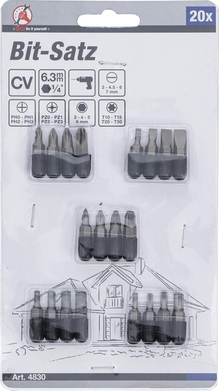 Coffret d'embouts BGS DIY 4830
